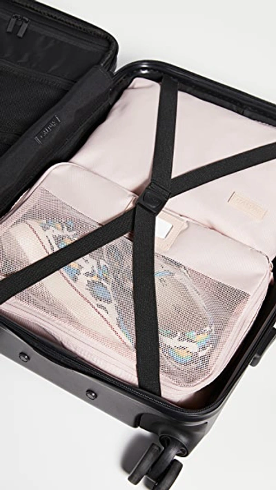 Shop Calpak Packing Cube Set In Pink Sand