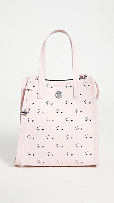 Shop Kenzo Blink Shopper Tote In Faded Pink