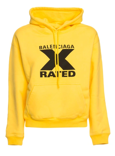 Balenciaga x rated online hoodie