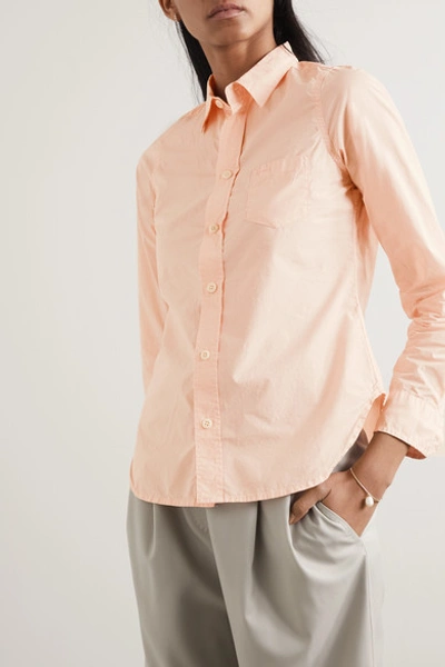 Shop Alex Mill Cotton-poplin Shirt In Blush