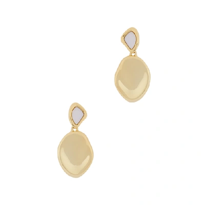 Shop Jenny Bird Catalina 14kt Gold-dipped Drop Earrings