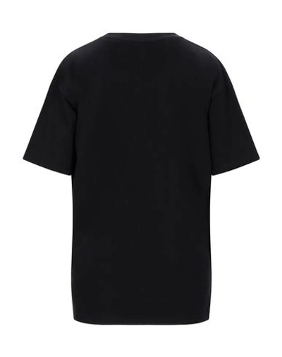 Shop Alberta Ferretti Woman T-shirt Black Size S Cotton