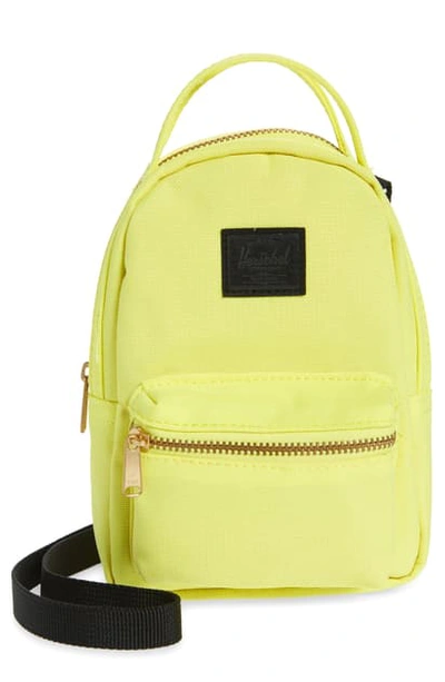 Shop Herschel Supply Co Nova Crossbody Backpack In Highlight/ Black