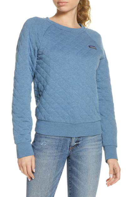 patagonia quilted crewneck