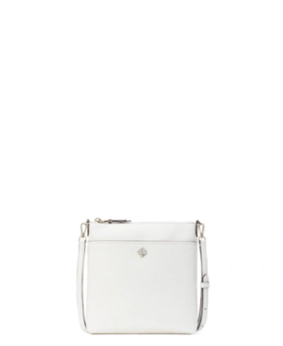 Shop Kate Spade Polly Small Swing Pack In Optic White/gold
