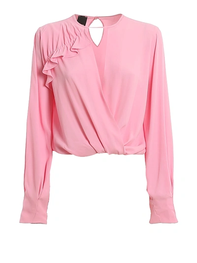 Shop Pinko Giac Shirt In Rosa Chiaro