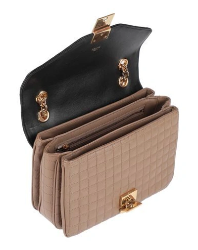 Shop Celine Handbags In Brown