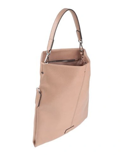Shop Gianni Chiarini Handbags In Pale Pink