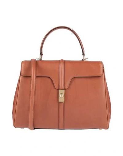 Shop Celine Handbag In Brown