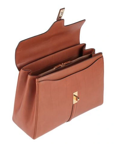 Shop Celine Handbag In Brown