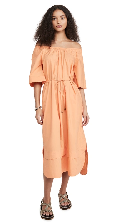 Shop Apiece Apart Zagare Dress In Orange