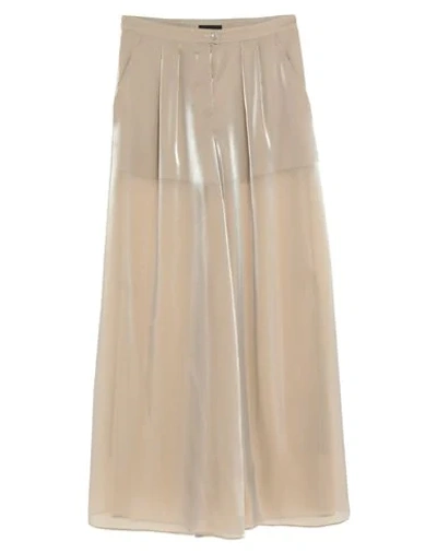 Shop Emporio Armani Woman Pants Beige Size 6 Polyester