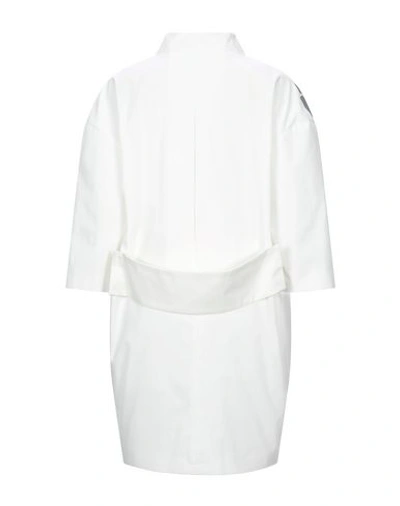 Shop Alessandro Dell'acqua Overcoats In White