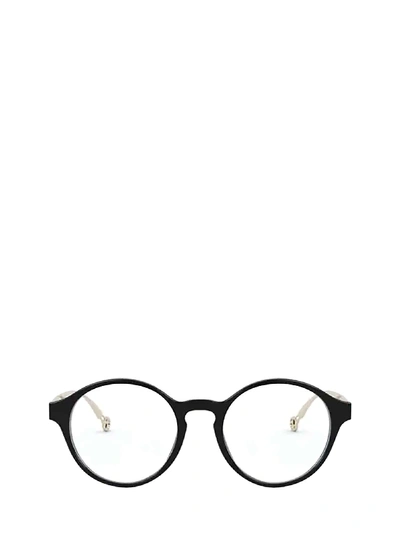 Shop Giorgio Armani Ar7184 Black Glasses In 5001
