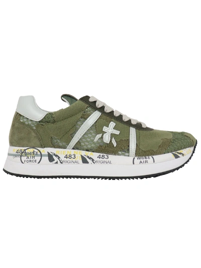 Shop Premiata Conny Sneaker In Military