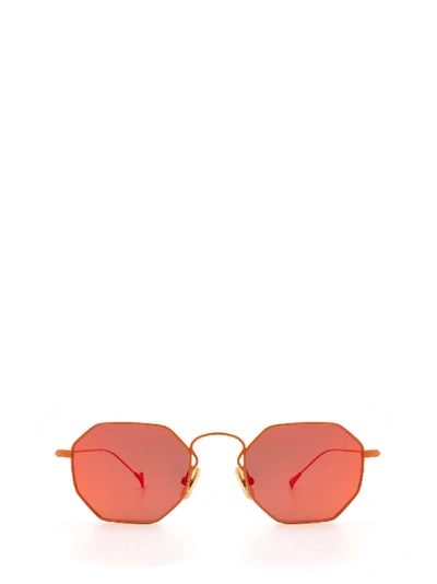 Shop Eyepetizer Claire Orange Sunglasses In C.13-37