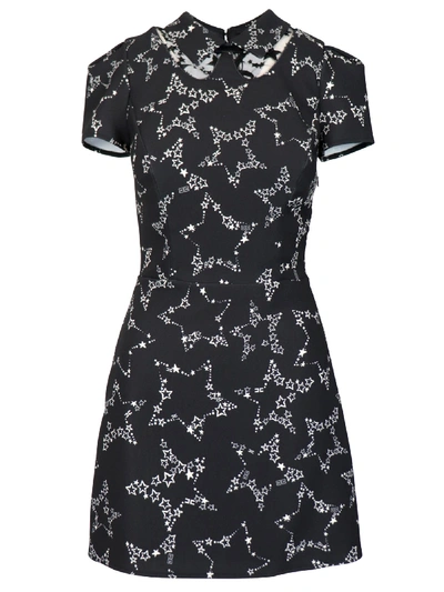 Shop Elisabetta Franchi Celyn B. Star Dress In Black