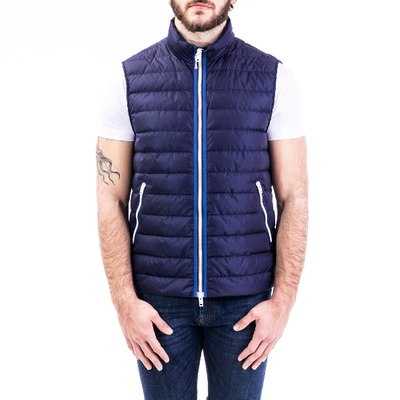 Shop Fay Waistcoat In Navy