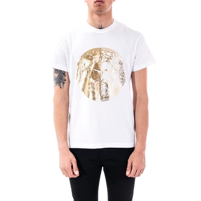 Shop Versace Jeans Couture Versace Jeans Cotton T-shirt In White