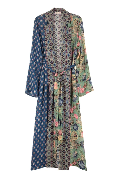 Shop Anjuna Selene Printed Maxi Dress In Multicolor