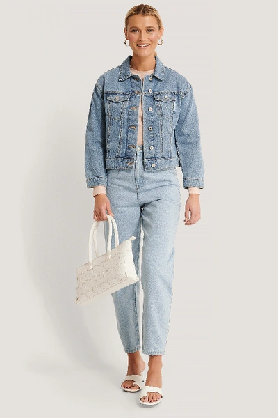 Shop Abrand A Bonnie Denim Jacket Blue In Miss Jane