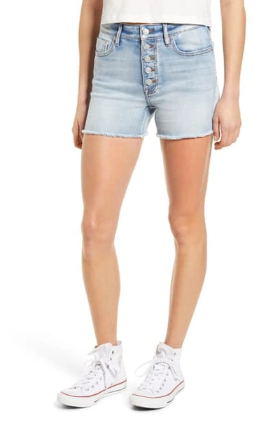 Shop Vigoss Ace Denim Shorts In Light Wash