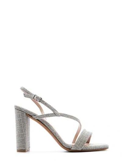 Shop Albano Glitter Grey Sandal