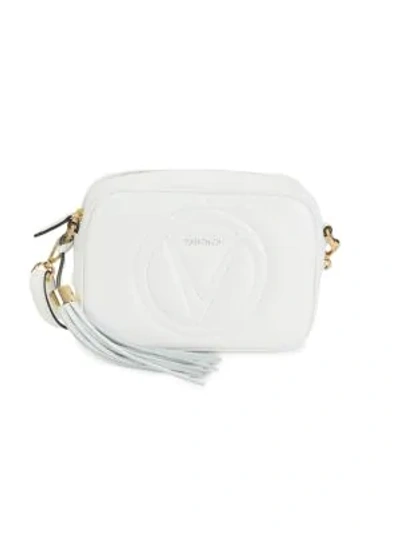 Shop Valentino By Mario Valentino Mia Sauvage Tassel Crossbody In White