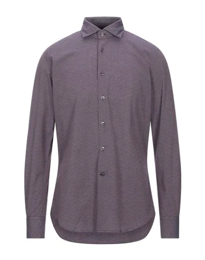 Shop Glanshirt Man Shirt Purple Size 15 ½ Cotton
