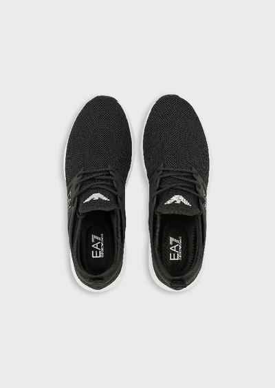 Shop Emporio Armani Sneakers - Item 11884562 In Black 1