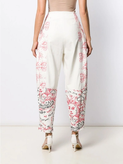 Shop Stella Mccartney Cotton Trousers