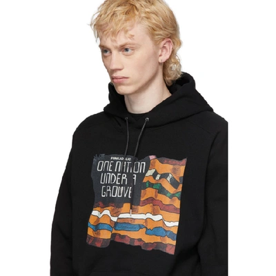 Shop Sacai Black Funkadelic Hoodie In 001 Black