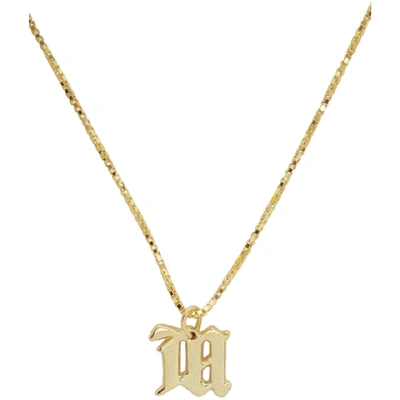 Shop Misbhv Gold Logo Necklace