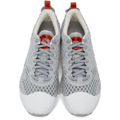 Shop Affix Grey And White Asics Edition Gel-noosa Tri 12 Sneakers In Piedmont Gr