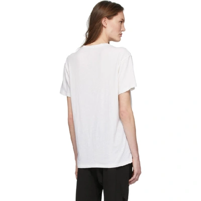 Shop R13 Off-white The Velvet Underground Edition Lips Boy T-shirt In Ecru