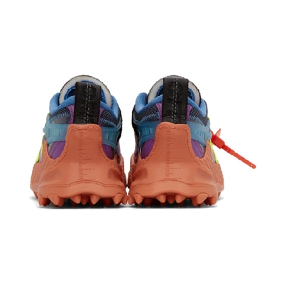 Shop Off-white Purple & Yellow Odsy-1000 Sneakers In Violet
