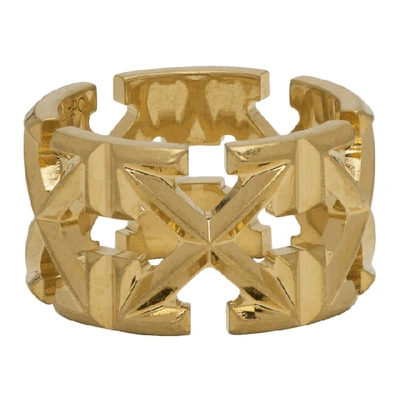 Shop Off-white Gold Arrows Ring