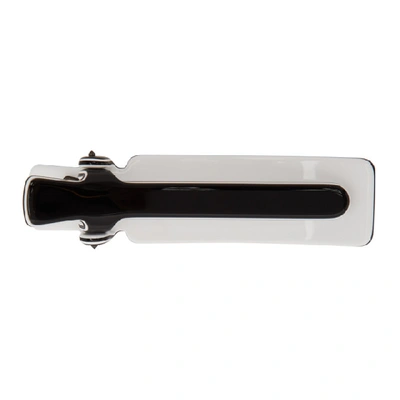 Shop Off-white Black Quote Hair Clip