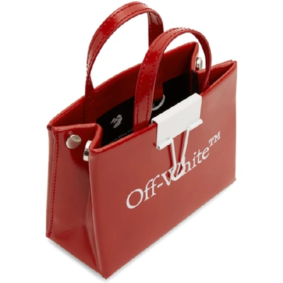 Shop Off-white Red Baby Box Bag