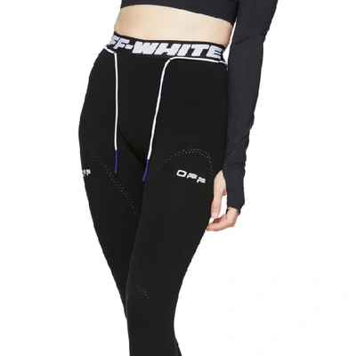 Shop Off-white Black Active Leggings