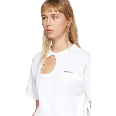 Shop Off-white White Meteor Tomboy T-shirt
