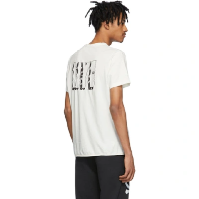 Shop Heron Preston Off-white Spray 'style' T-shirt In 0188 Whtmul