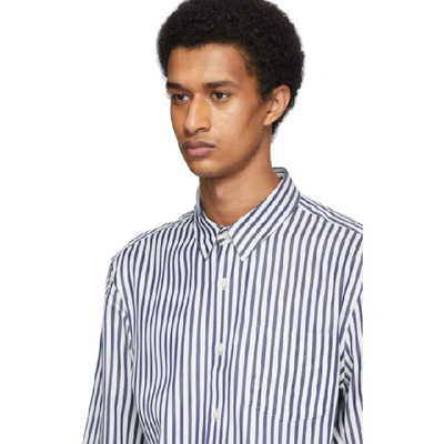 Shop Harmony Blue Casper Shirt In 102mblustri