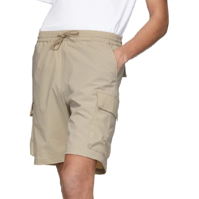 Shop Saturdays Surf Nyc Saturdays Nyc Khaki Pete Jogger Shorts In Clasckhaki