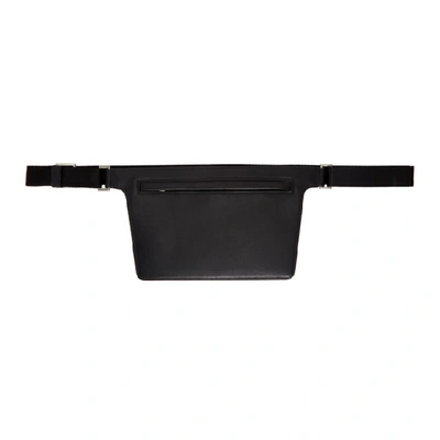 Shop Ambush Black Leather Waist Bag