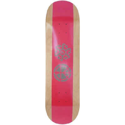 Shop Rassvet Pink Logo Skateboard