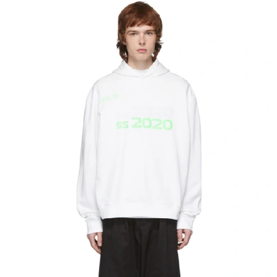 Shop Xander Zhou White 2020 Hoodie