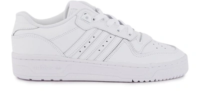 Shop Adidas Originals Rivalry Low Trainers In Ftwr Blanc