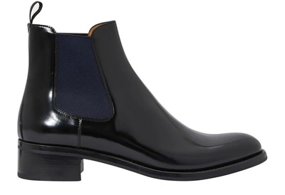 Shop Church's Monmouth Ankle Boots In Black Blue