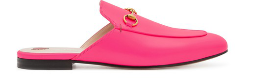 gucci princetown neon